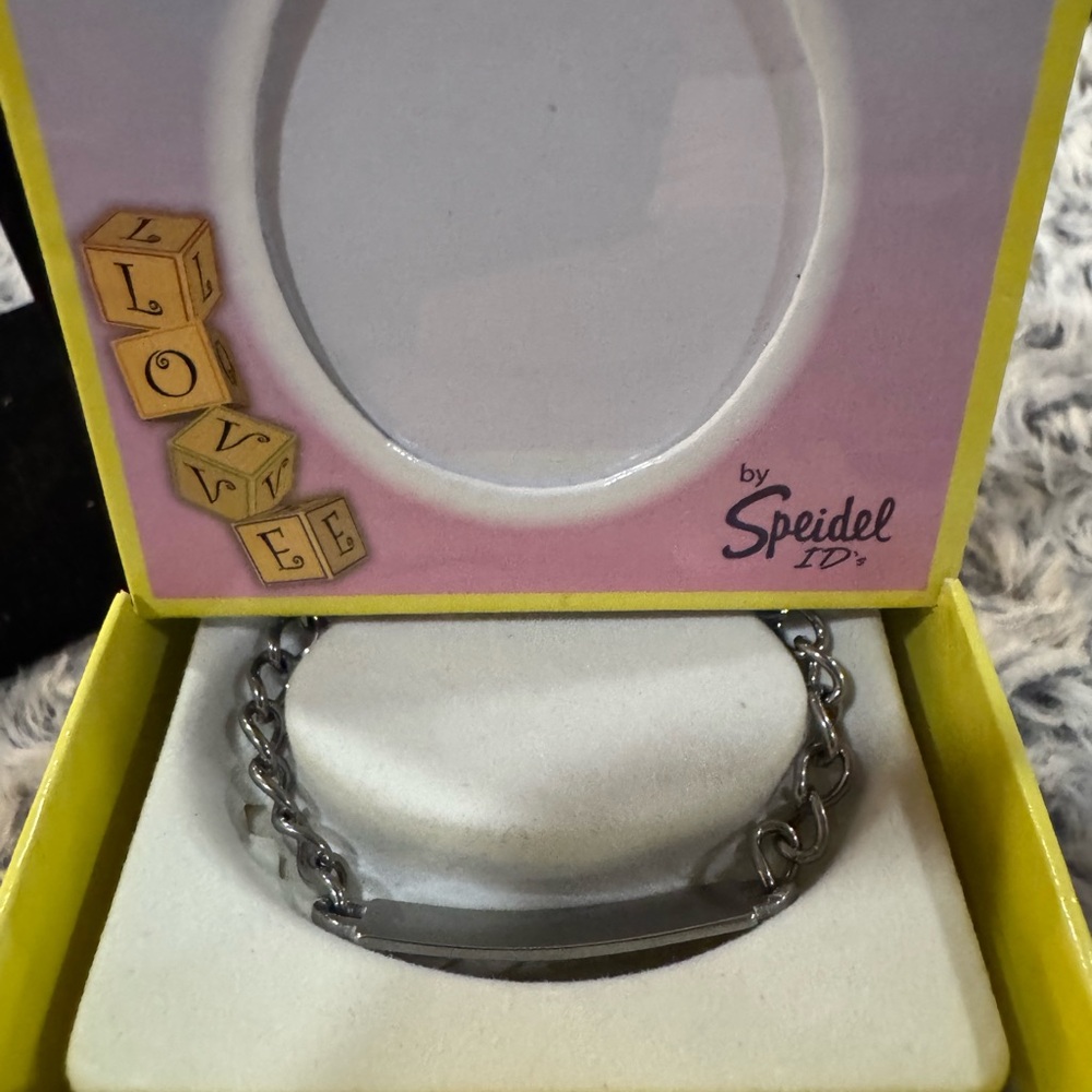 Speidel Silver Women's ID Bracelet
